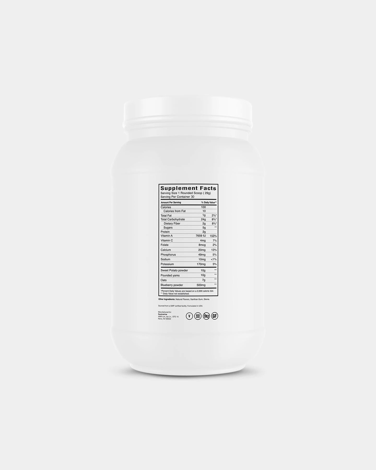 Swolverine Clean Carbs - Image 2