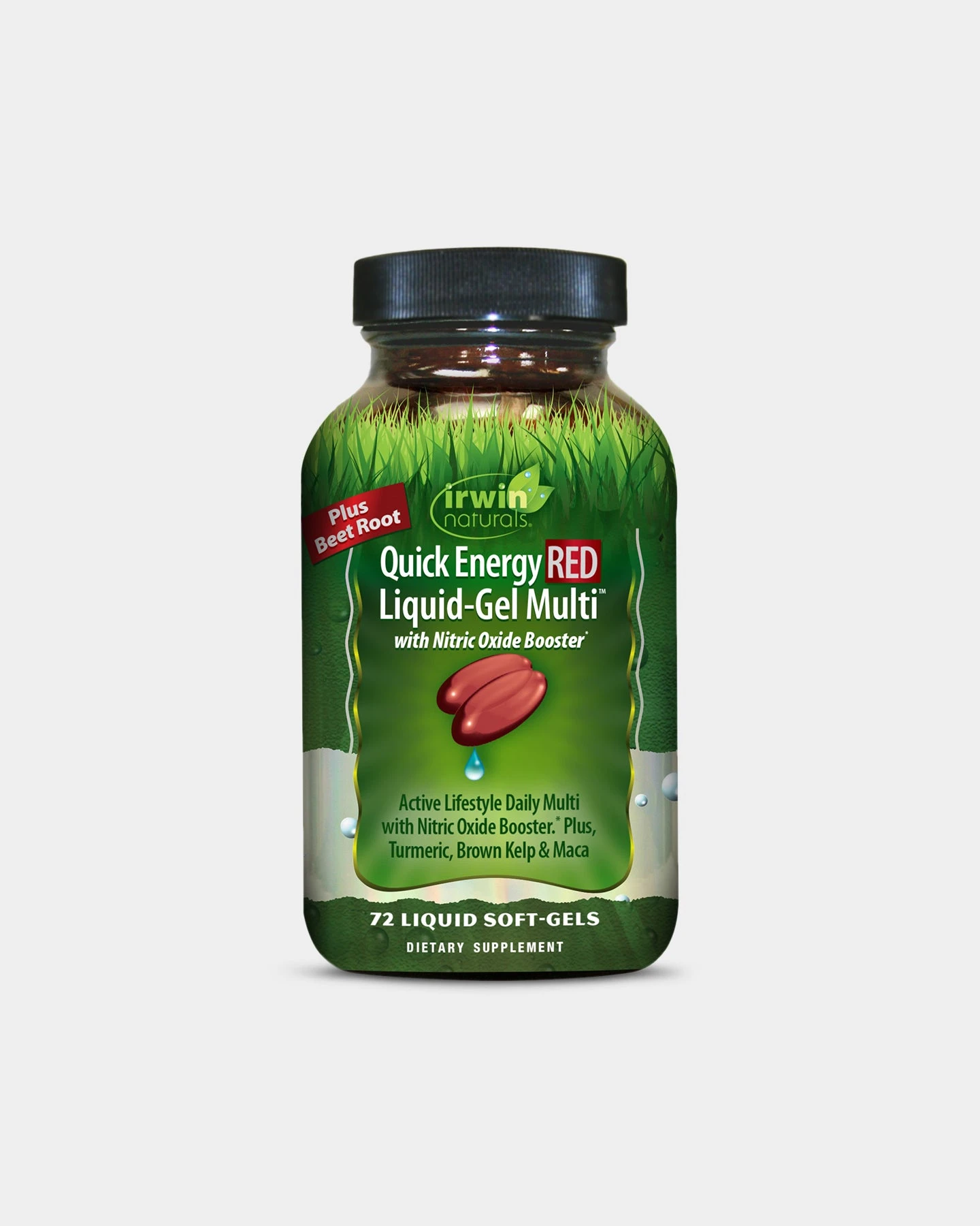 Irwin Naturals Quick Energy RED Liquid-Gel Multi - Image 2