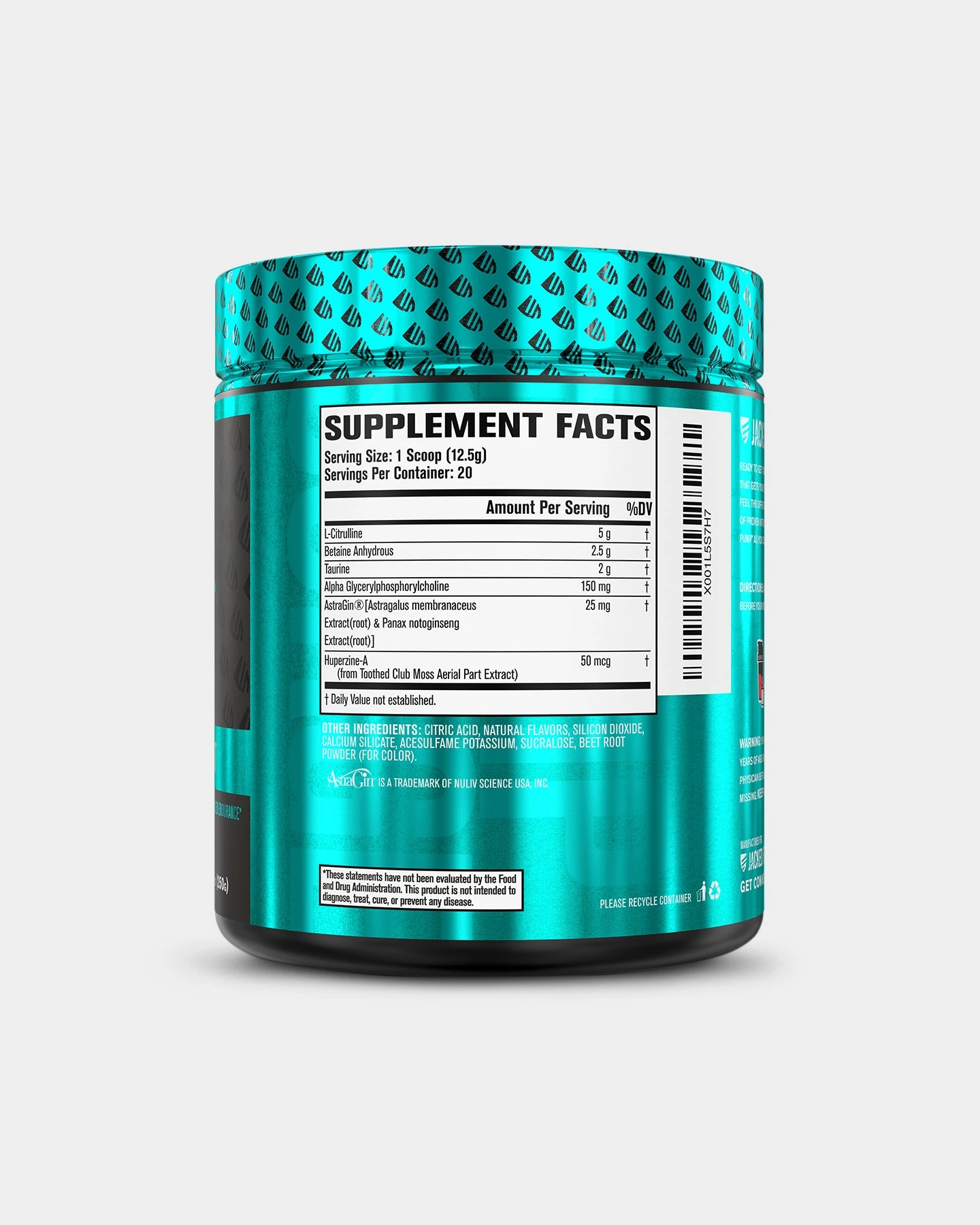 Jacked Factory Pump Surge Stim-Free Pre-Workout - Image 5