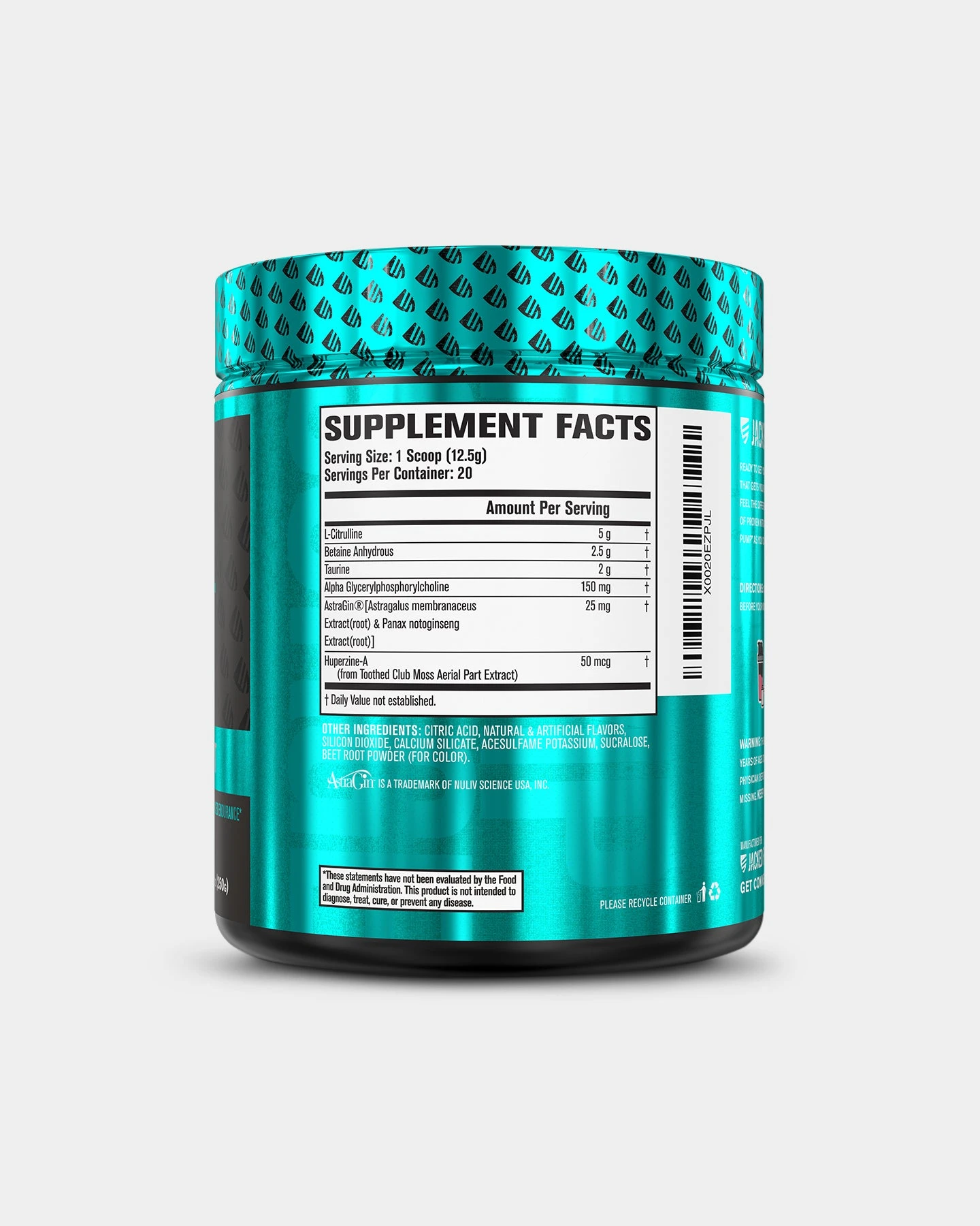 Jacked Factory Pump Surge Stim-Free Pre-Workout - Image 2