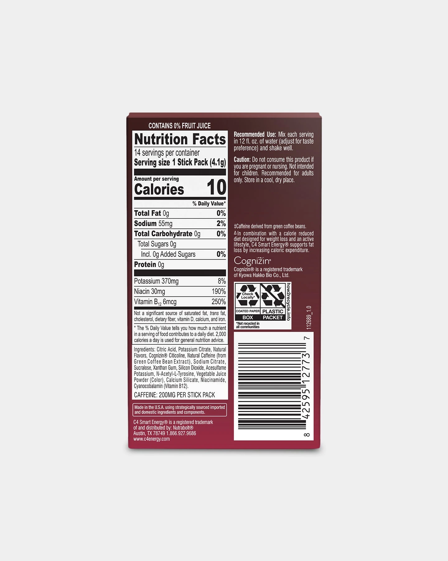 Cellucor C4 Smart Energy Sticks - Image 8