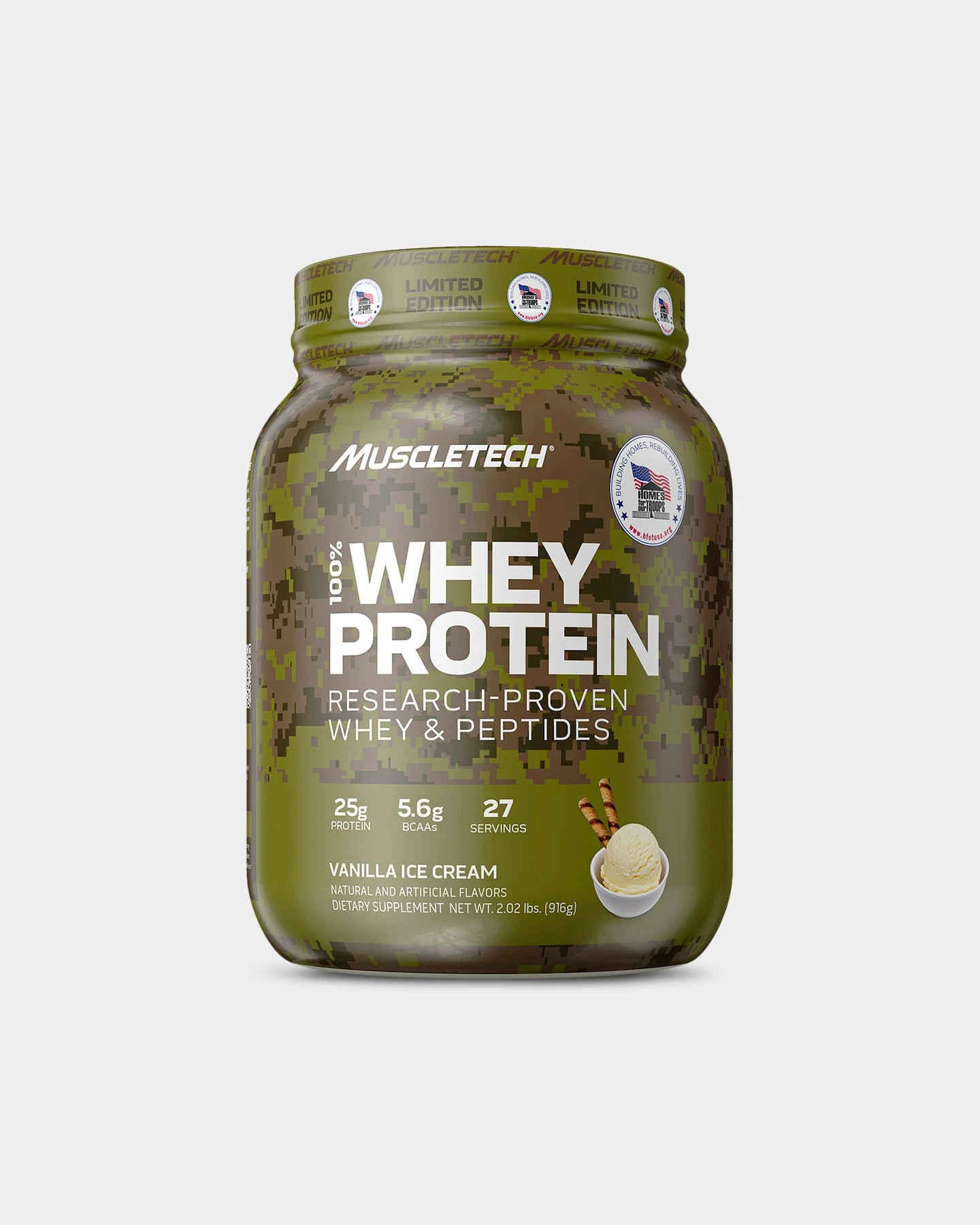 Muscletech 100% Whey Protein Homes For Troops Edition - Image 3