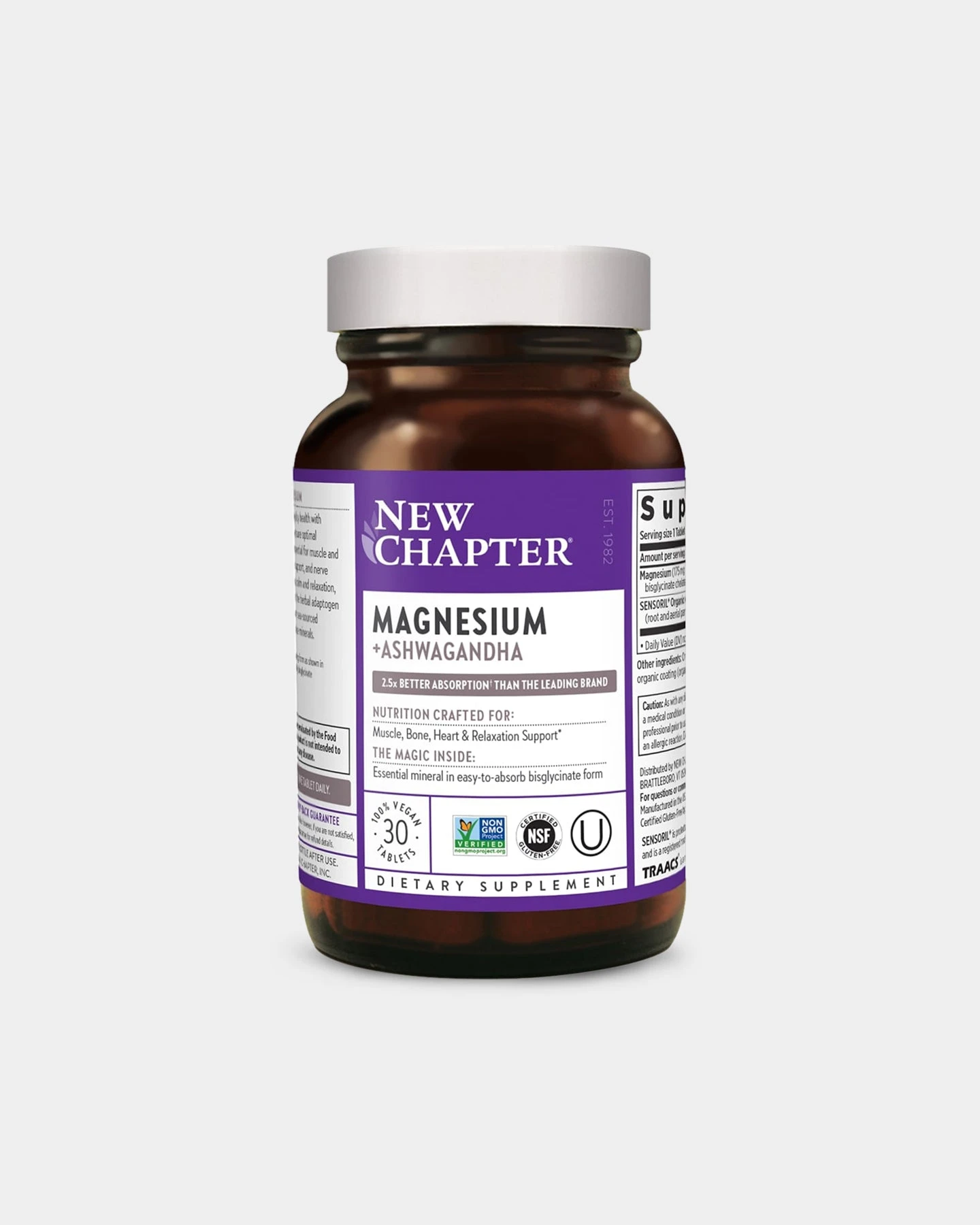 New Chapter Magnesium + Ashwagandha