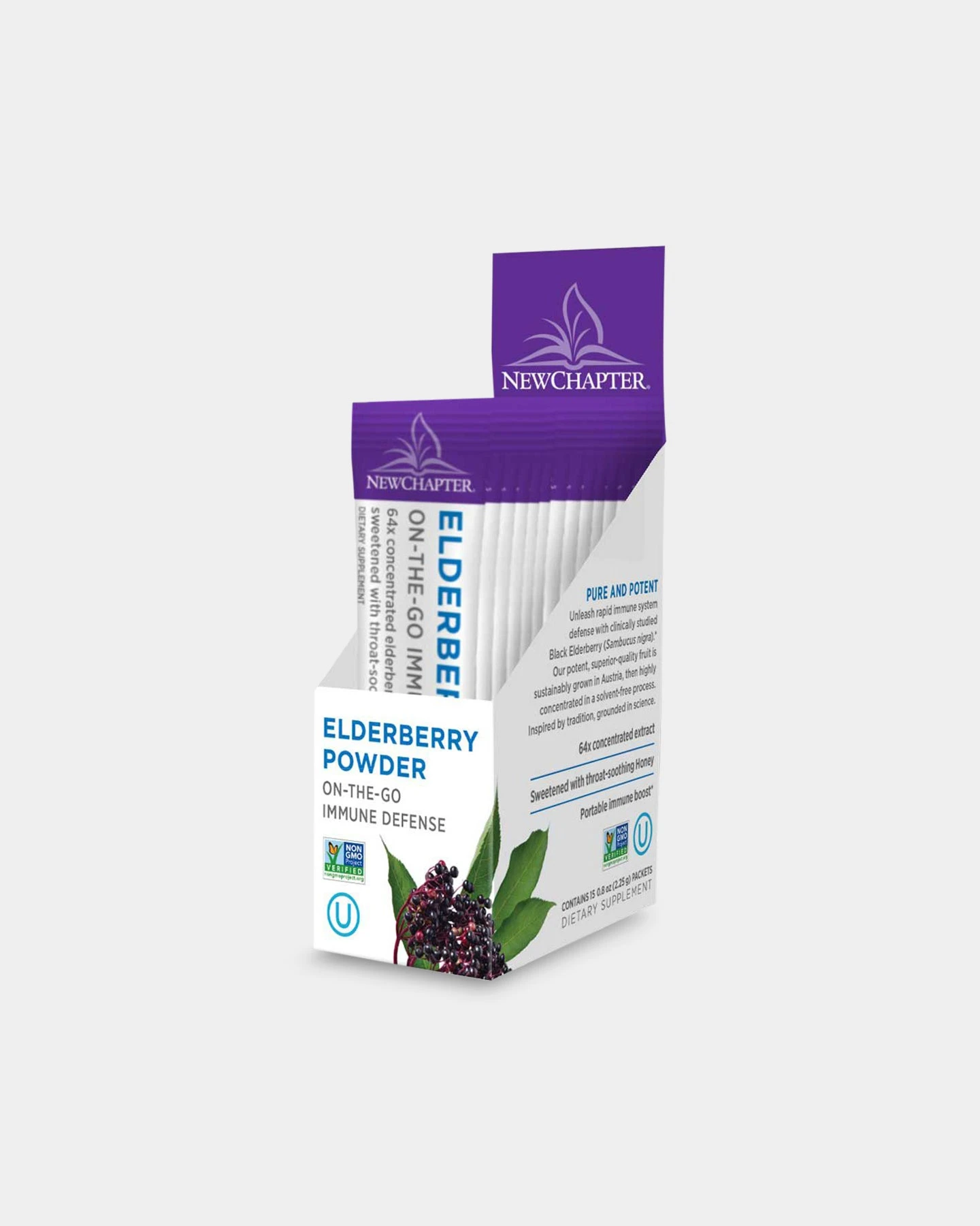 New Chapter Elderberry Immune Defense Sticks - Image 2