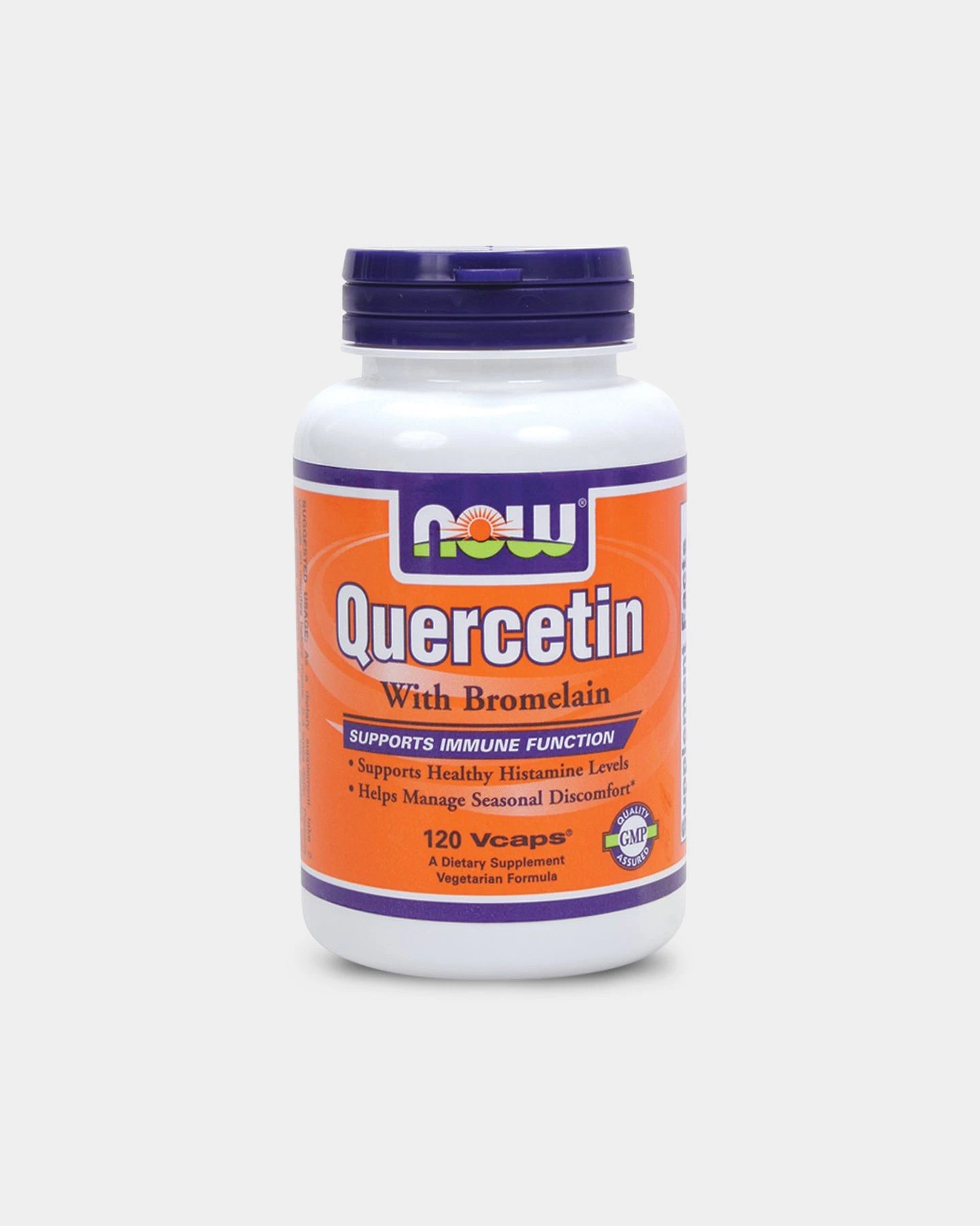 NOW Quercetin With Bromelain - Image 3