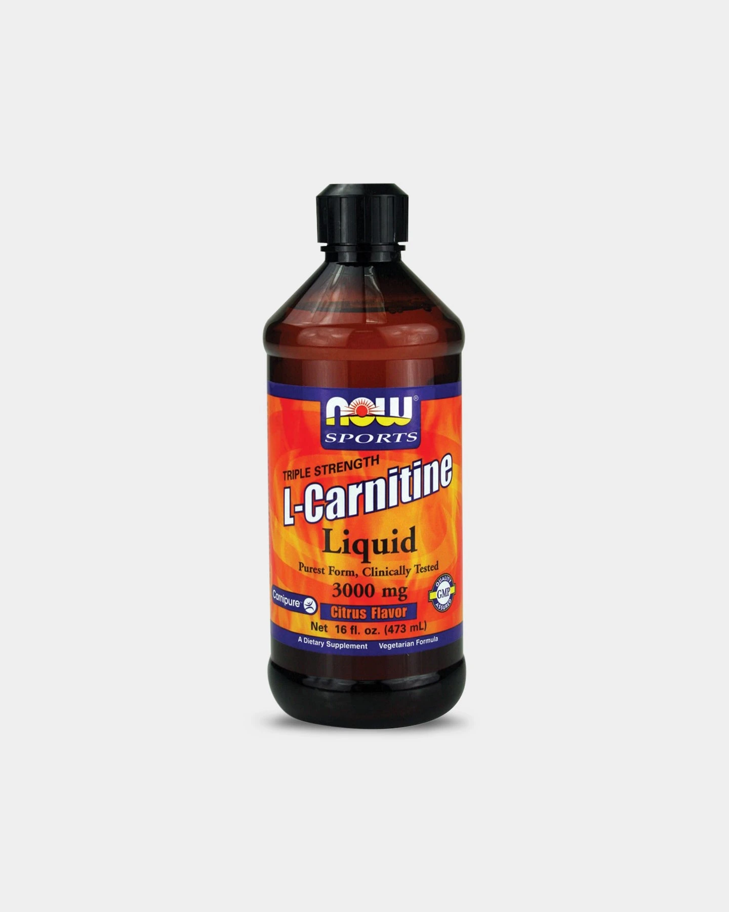 NOW L-Carnitine Liquid, Triple Strength - Image 2