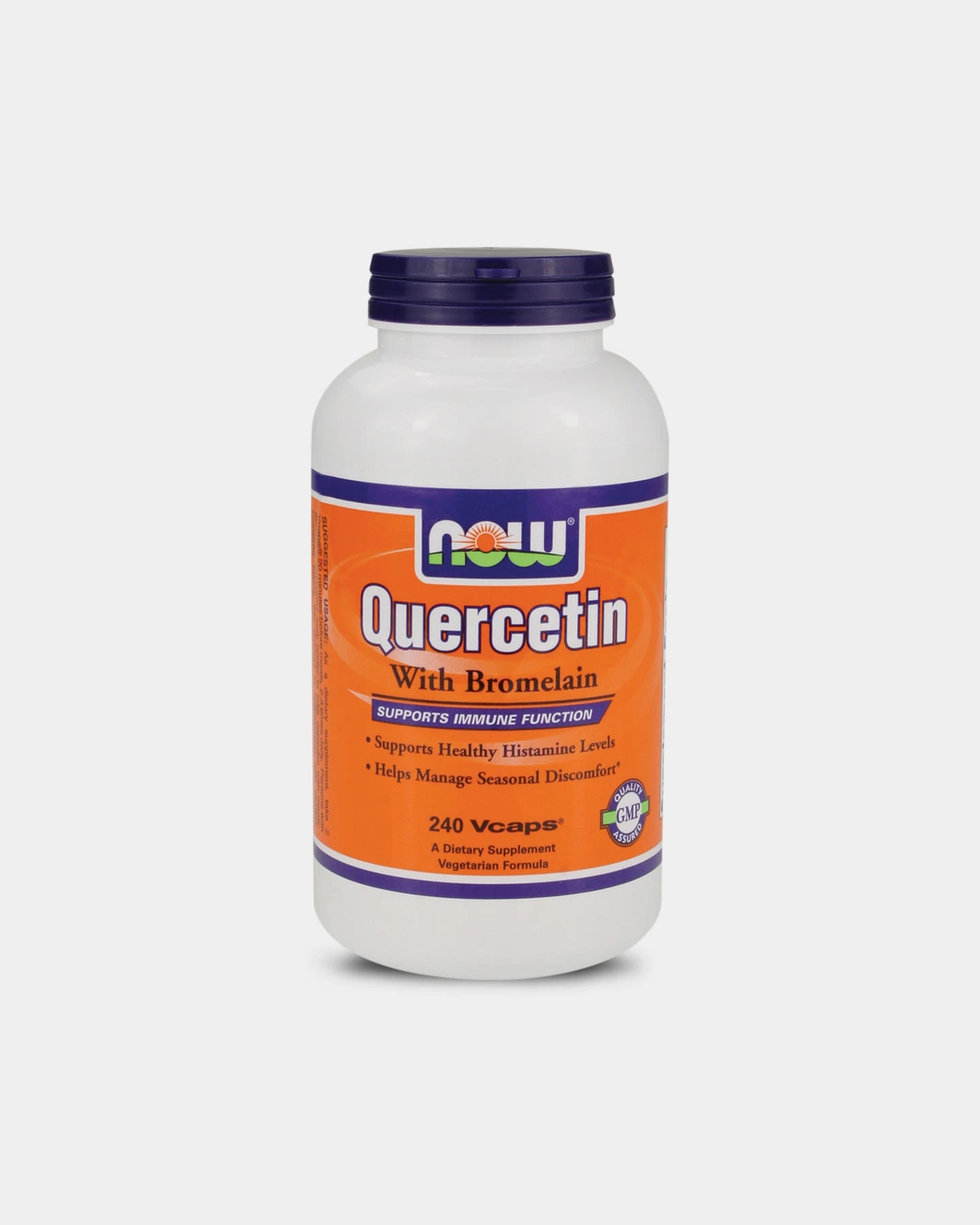 NOW Quercetin With Bromelain - Image 2