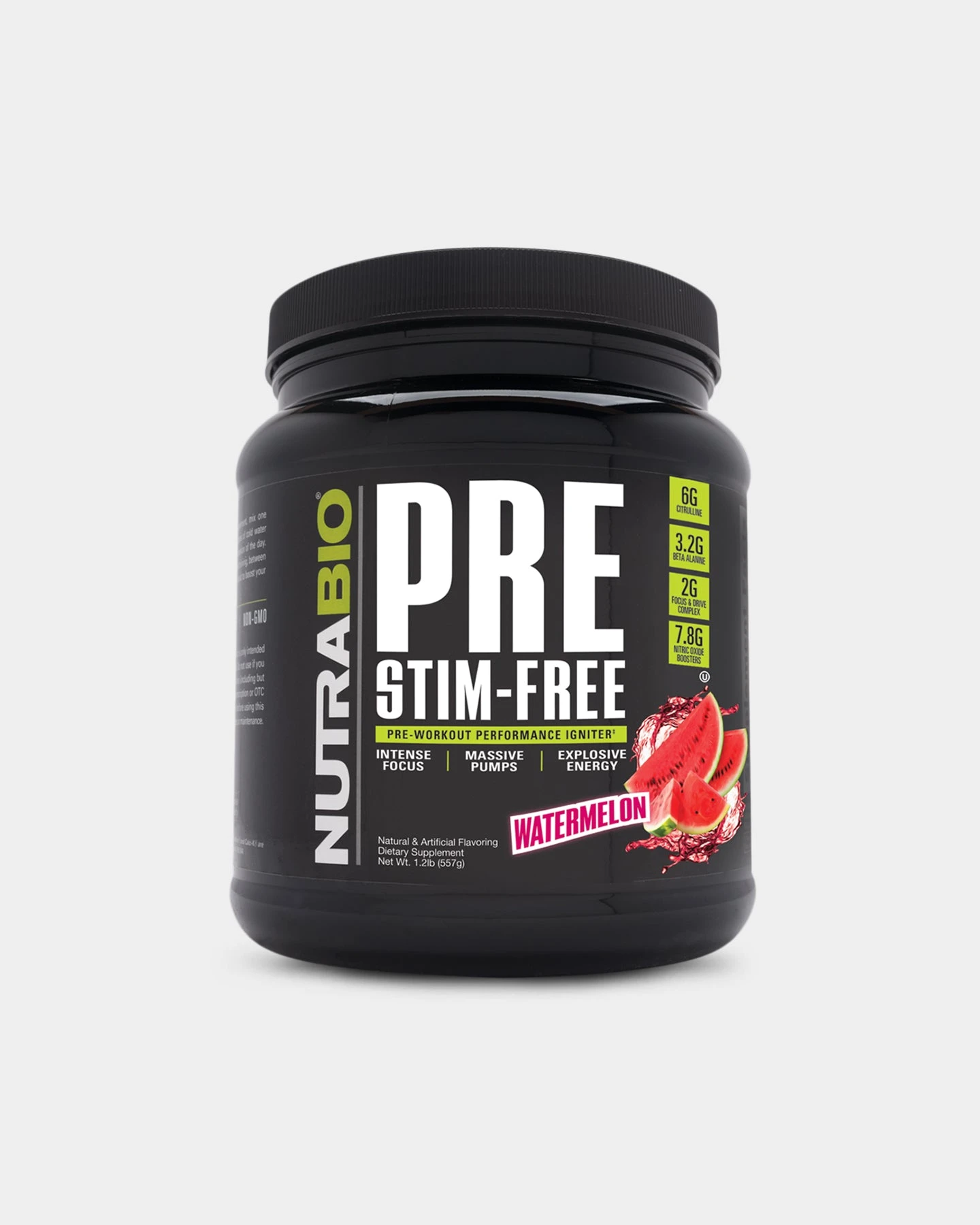 NutraBio PRE Stim Free - Image 2