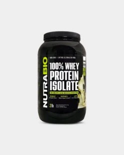 NutraBio 100% Whey Protein Isolate