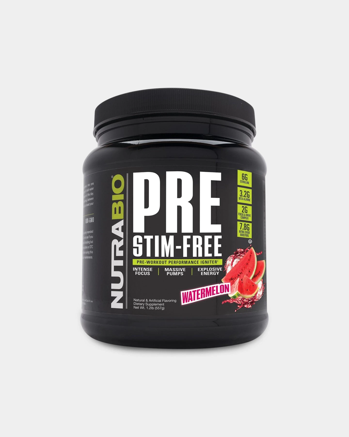 NutraBio PRE Stim Free