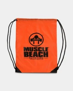 Muscle Beach Nutrition Drawstring Bag